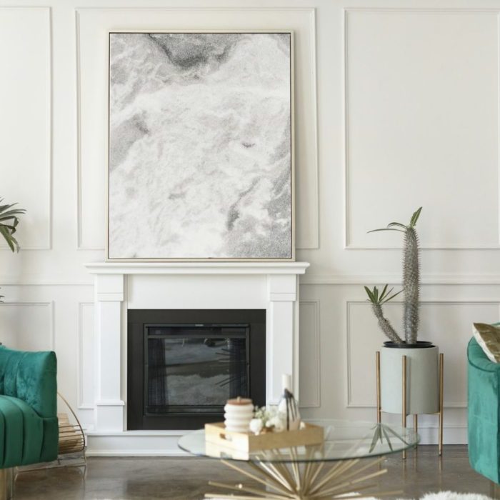 Modern bright interior home design